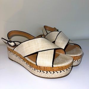 LimeLight Espadrille Sandals Size 9 Like New